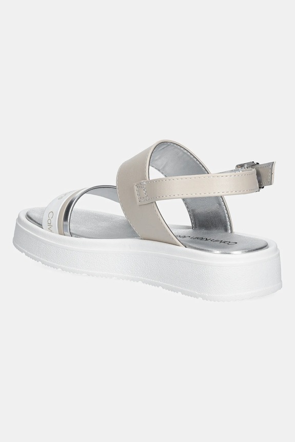 Dievča Detské sandále Calvin Klein Jeans V4A2.82053.30.34 béžová