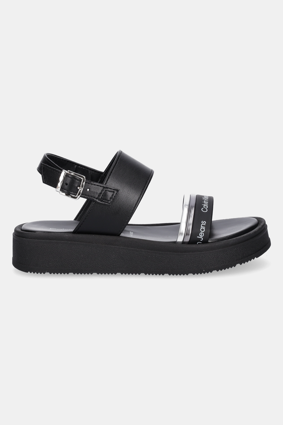 Detské sandále Calvin Klein Jeans V4A2.82053.30.34 čierna SS25