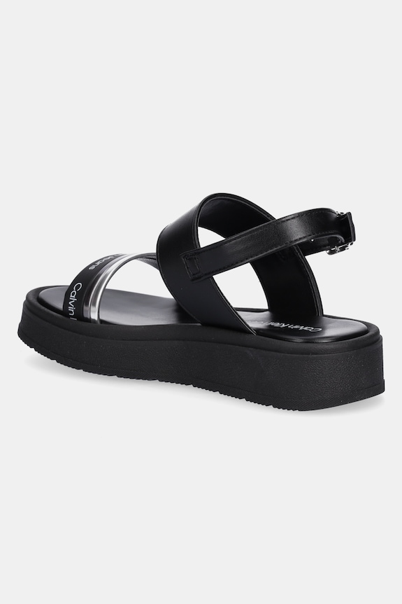 Dievča Detské sandále Calvin Klein Jeans V4A2.82053.30.34 čierna