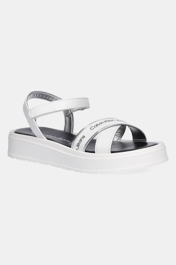 Calvin Klein Jeans gyerek szandál fehér V4A2.82054.30.34