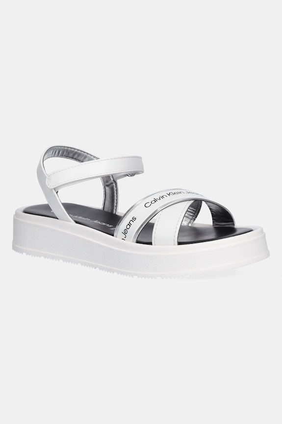 Calvin Klein Jeans gyerek szandál fehér V4A2.82054.30.34