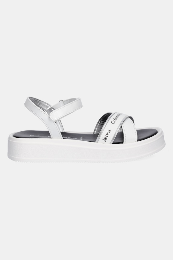 Calvin Klein Jeans gyerek szandál V4A2.82054.30.34 fehér SS25