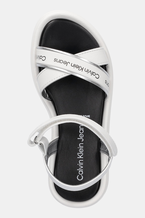 Calvin Klein Jeans gyerek szandál fehér V4A2.82054.30.34
