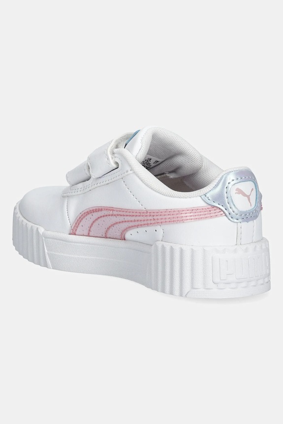 DÍVKA Dětské sneakers boty Puma Carina 3.0 Blurry Dreams V 400609 bílá