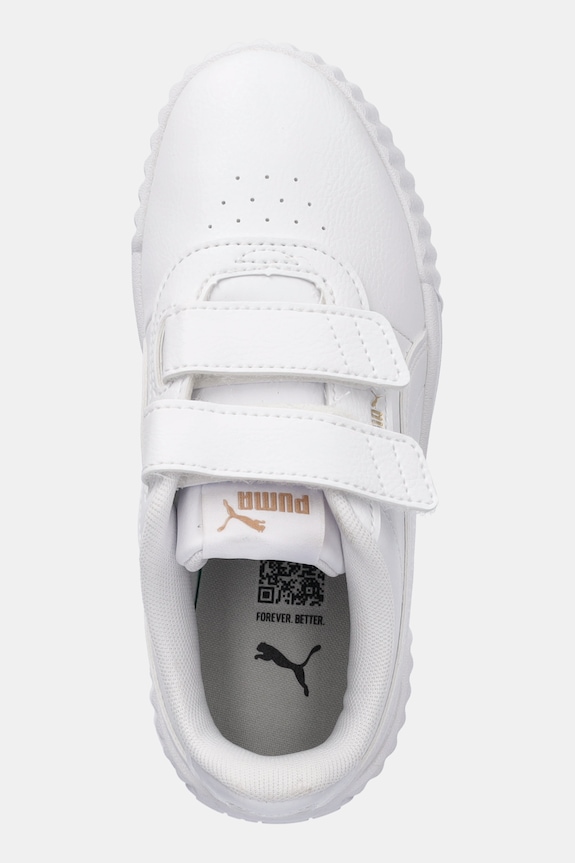 Puma sneakersy dziecięce Carina 3.0 V biały 401478