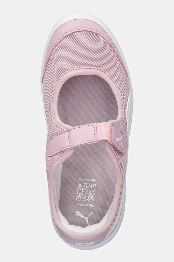 Puma Courtflex v3 Lina V sneakersy dziecięce różowy 400578