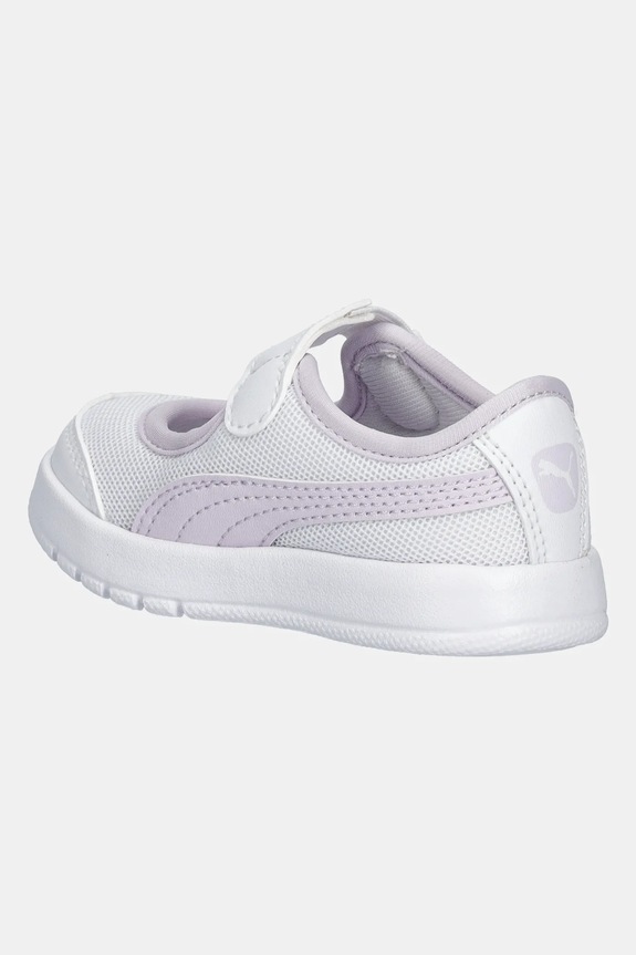 Fete Puma Courtflex v3 Lina V sneakers pentru copii 400579 alb