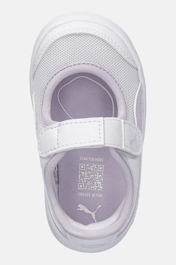 Puma Courtflex v3 Lina V sneakers pentru copii alb 400579