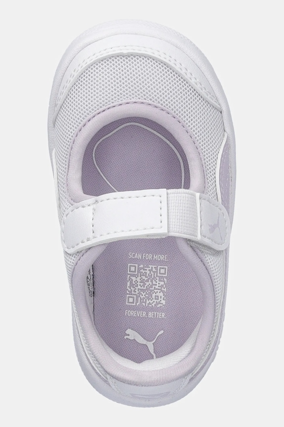 Puma Courtflex v3 Lina V sneakers pentru copii alb 400579