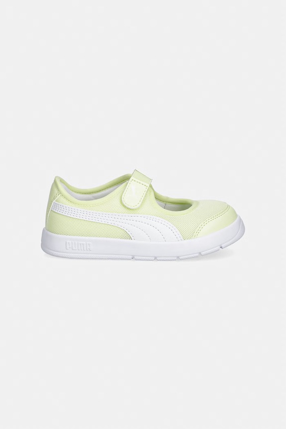 Puma Courtflex v3 Lina V sneakersy dziecięce 400579 zielony SS26