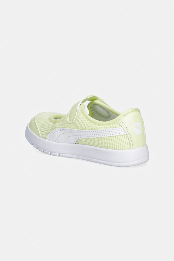 Dziewczynka Puma Courtflex v3 Lina V sneakersy dziecięce 400579 zielony