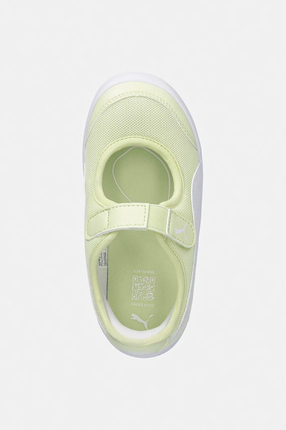 Puma Courtflex v3 Lina V sneakersy dziecięce zielony 400579