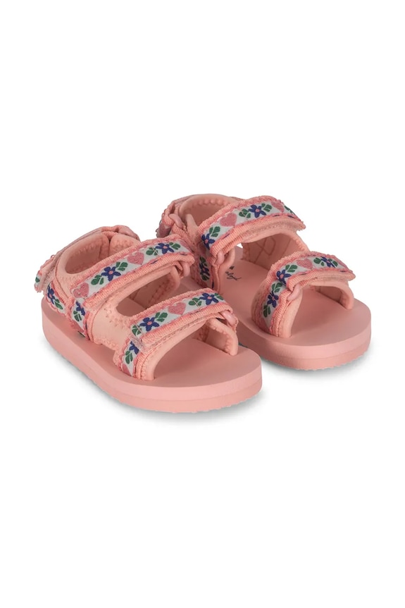 Детские сандалии Konges Sløjd SUN SANDAL PRINTED розовый KS102561
