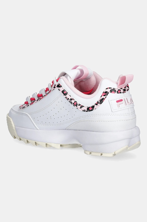 DÍVKA Dětské sneakers boty Fila DISRUPTOR P FFT0134 bílá