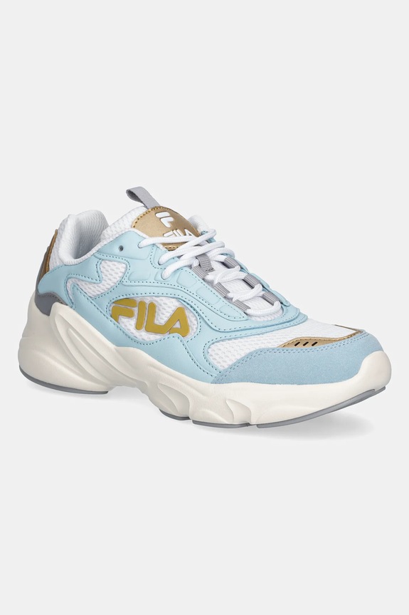 Tenisky Fila COLLENE LOGO imitácia kože modrá FFT0136