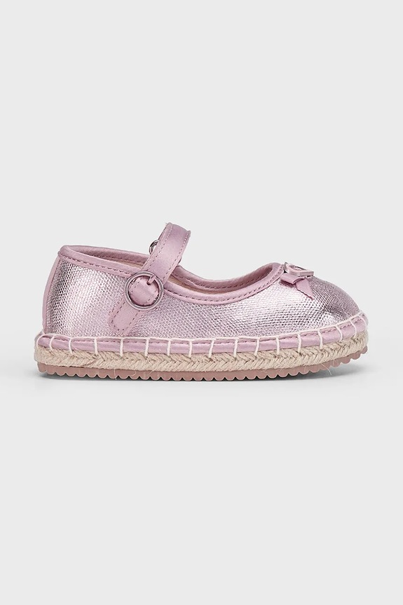 Mayoral espadryle niemowlęce 41642.42B.Baby.PPYA różowy SS25