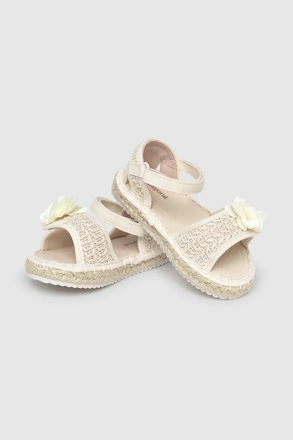 Dziewczynka Mayoral espadryle dziecięce 41648.47C.Baby.PPYA beżowy