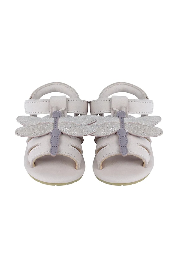 Момиче Бебешки кожени сандали Donsje Tuti Sky Sandals Libelle 1008012 бежов