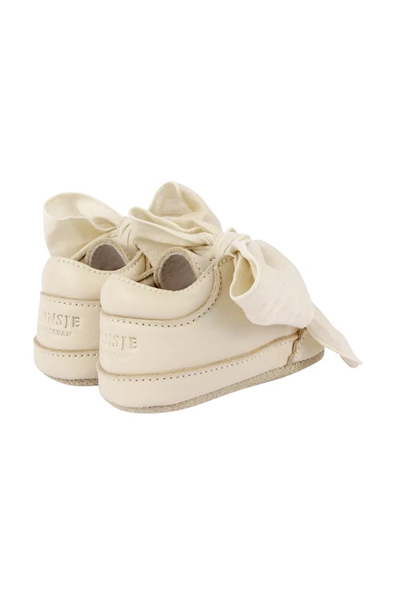Δερμάτινα βρεφικά παπούτσια Donsje Lonny Sneakers μπεζ 1034700