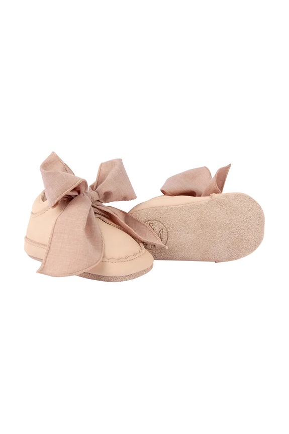 Donsje buty skórzane niemowlęce Lonny Sneakers różowy 1034700