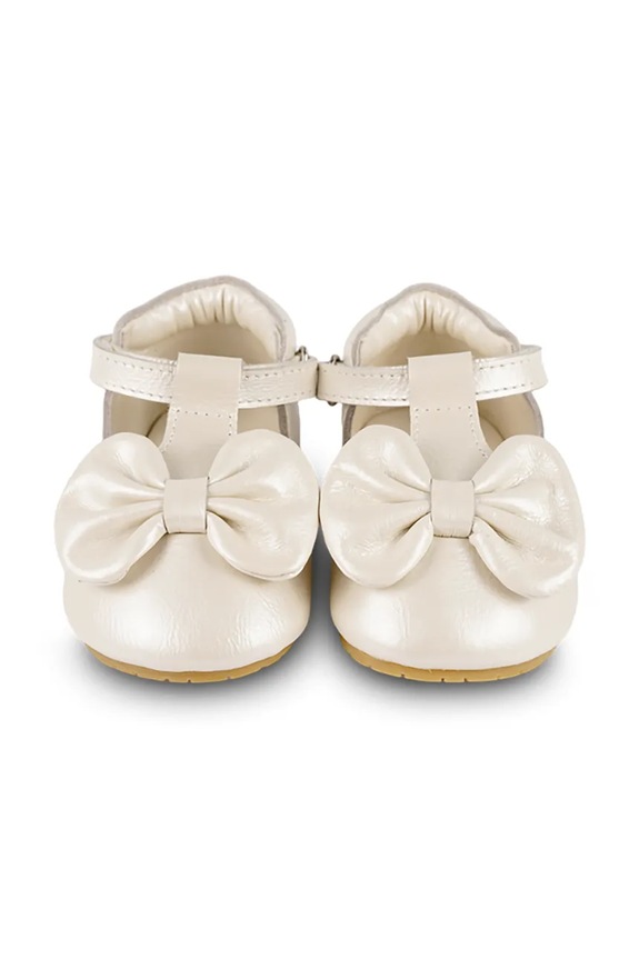 Шкіряні балетки для немовлят Donsje Meau Shoes 1038900 бежевий AA00