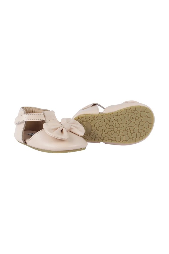 Donsje baleriny skórzane niemowlęce Meau Shoes 1038900 różowy