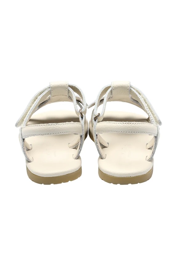 Donsje sandale din piele pentru copii Iles Fields Sandals Daisy alb 2025102.29.33
