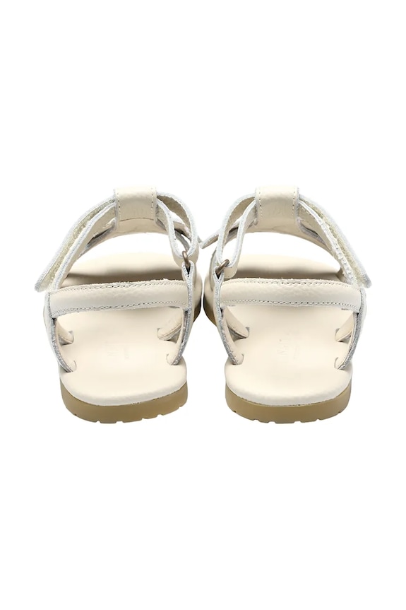 Donsje sandale din piele pentru copii Iles Fields Sandals Daisy alb 2025102.29.33