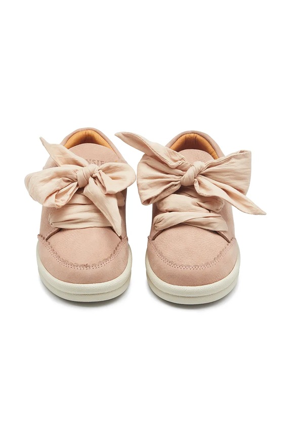 Donsje sneakersy zamszowe dziecięce Lexley Sneakers 2029000.22.28 różowy SS25