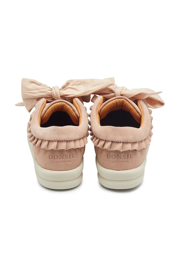 Dziewczynka Donsje sneakersy zamszowe dziecięce Lexley Sneakers 2029000.22.28 różowy