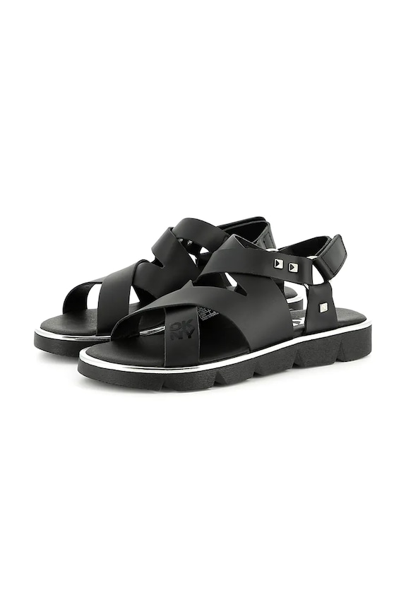 Dkny sandały dziecięce czarny D62090.27.35