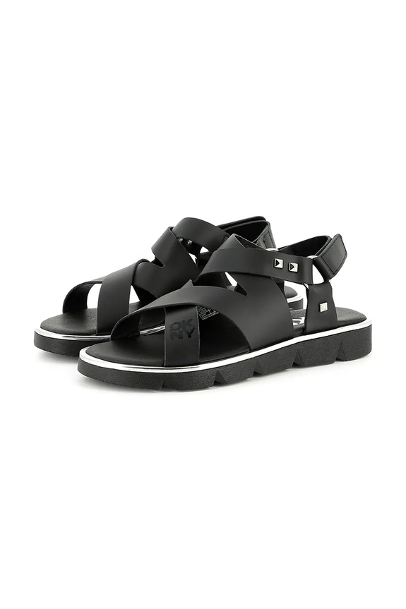 Dkny sandały dziecięce czarny D62090.36.39