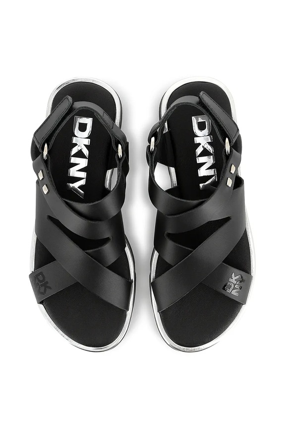 Dkny sandały dziecięce czarny D62090.36.39