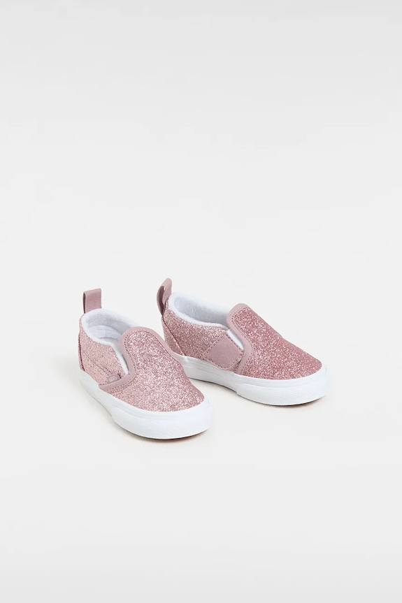 Dječje tenisice Vans Slip-On V VN000D0TFSL1 roza SS25