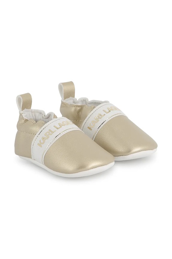 Karl Lagerfeld buty niemowlęce Z30579 złoty