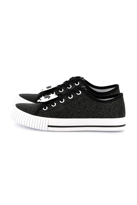 Karl Lagerfeld gyerek sportcipő Z30368.36.39 fekete SS25