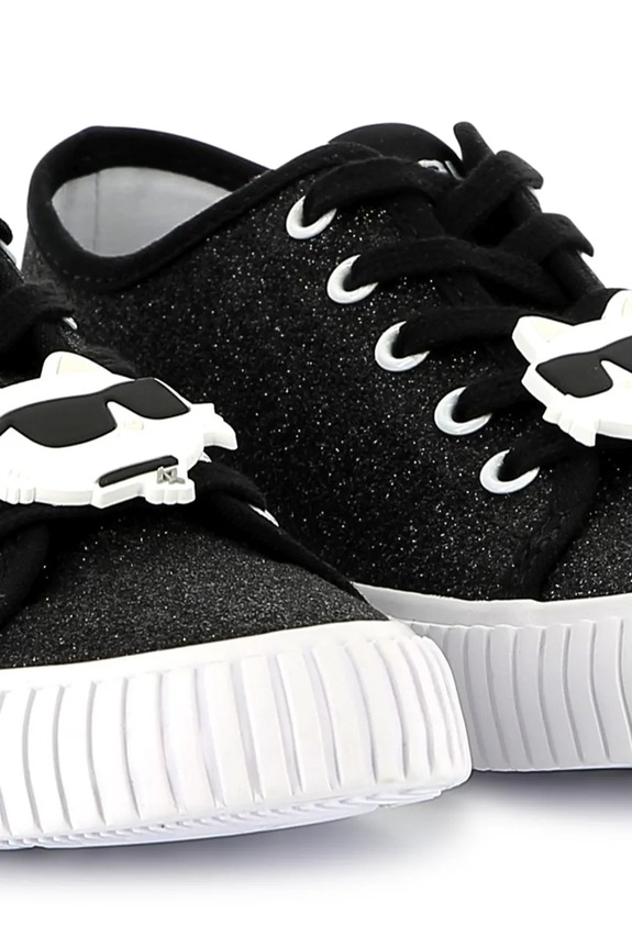 Karl Lagerfeld gyerek sportcipő Z30368.36.39 fekete