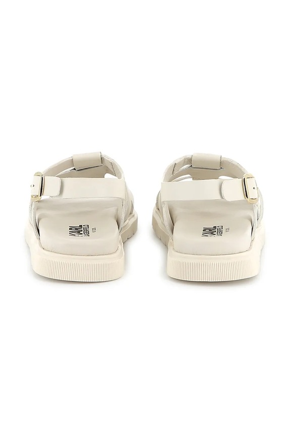 Lány Karl Lagerfeld gyerekszandál bőrből Z30372.36.39 bézs