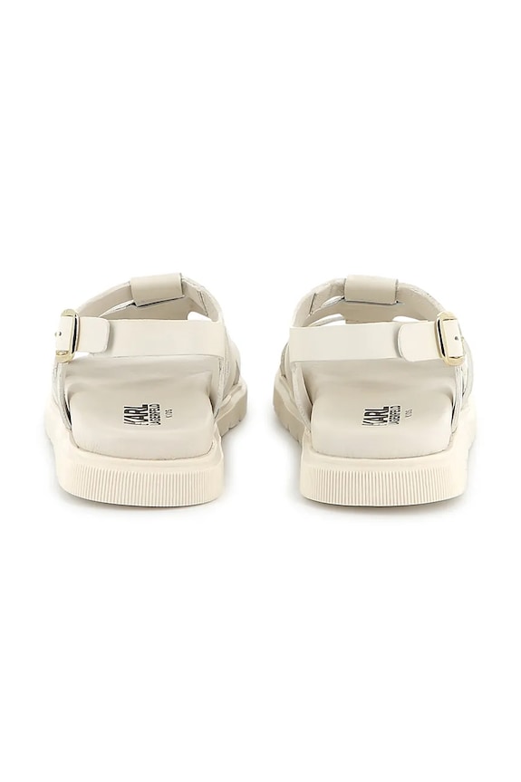 Lány Karl Lagerfeld gyerekszandál bőrből Z30372.36.39 bézs