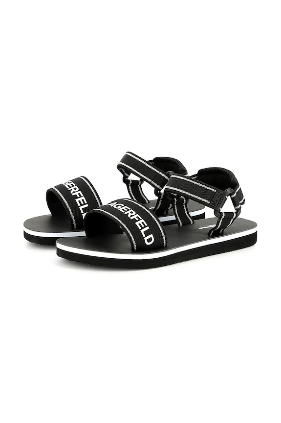 Detské sandále Karl Lagerfeld čierna Z30374.30.35