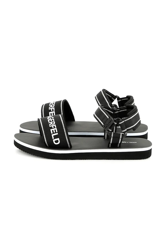 Detské sandále Karl Lagerfeld Z30374.30.35 čierna SS25