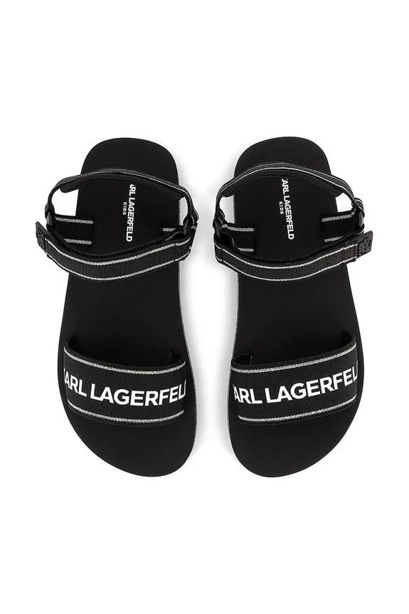 Detské sandále Karl Lagerfeld čierna Z30374.30.35