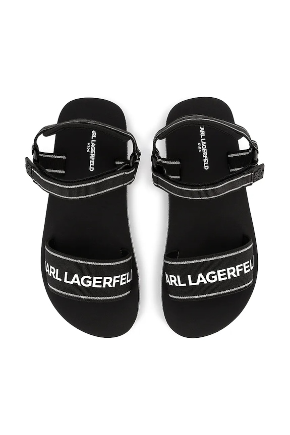 Detské sandále Karl Lagerfeld čierna Z30374.30.35