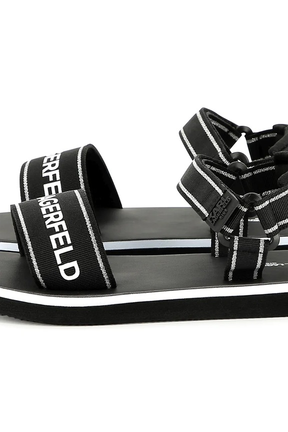 Detské sandále Karl Lagerfeld Z30374.30.35 čierna