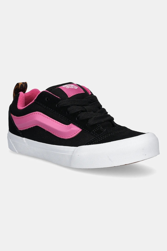 Vans gyerek sportcipő Knu Skool nappa bőr fekete VN000D2TBML1