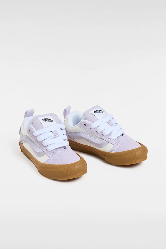 Vans adidasi de piele intoarsa pentru copii Knu Skool VN000CYUCPT1 violet SS25