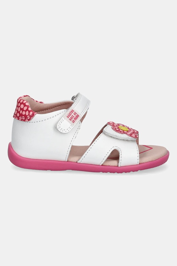 Детские кожаные сандалии Agatha Ruiz de la Prada 252901 белый SS25