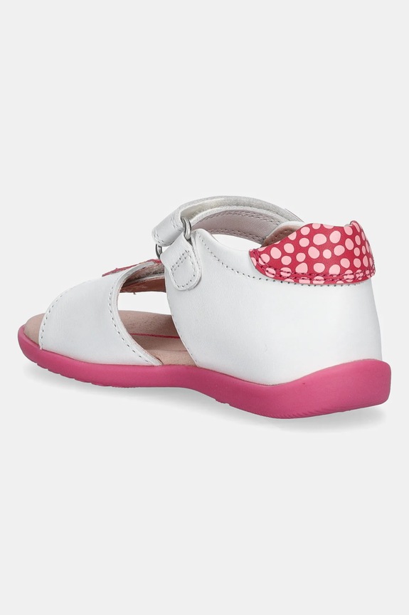 Девочка Детские кожаные сандалии Agatha Ruiz de la Prada 252901 белый