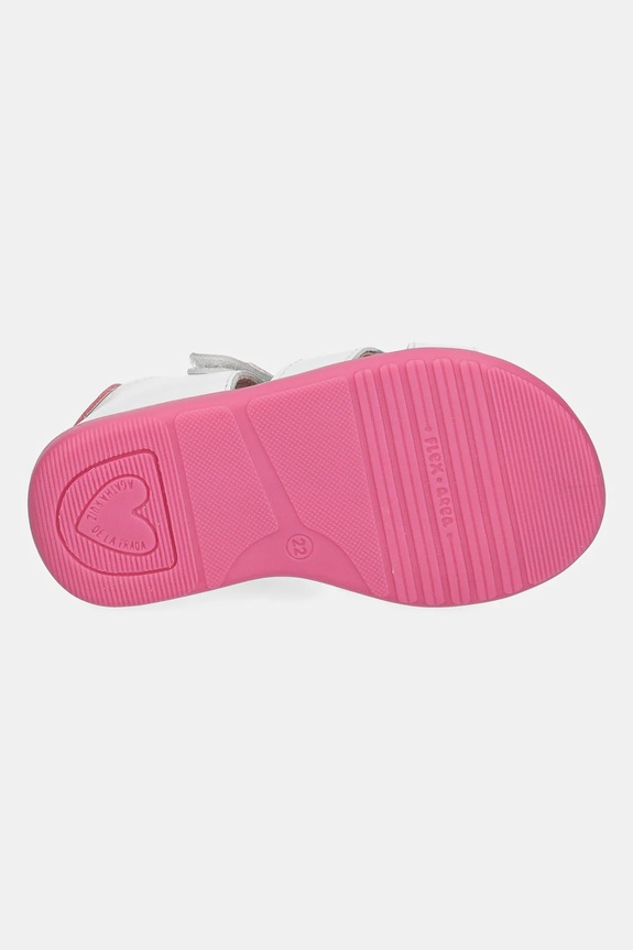 Детские кожаные сандалии Agatha Ruiz de la Prada 252901 белый
