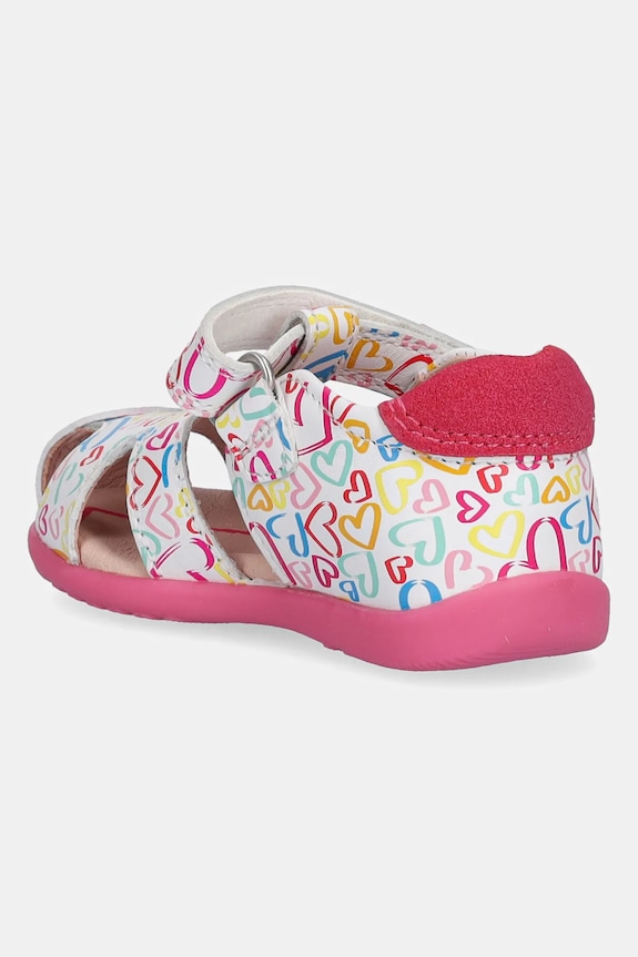 Lány Agatha Ruiz de la Prada gyerekszandál bőrből 252902 fehér